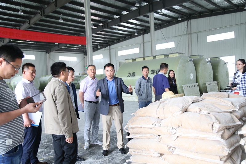 參觀污水設備廠區 參觀污水設備廠區