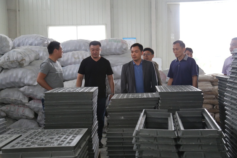 參觀污水處理設備部件 參觀污水處理設備部件