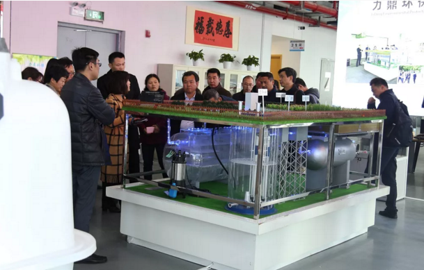 住建環保部門考察力鼎環保 住建環保部門考察力鼎環保