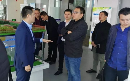 水務(wù)集團(tuán)考察力鼎環(huán)保 水務(wù)集團(tuán)考察力鼎環(huán)保