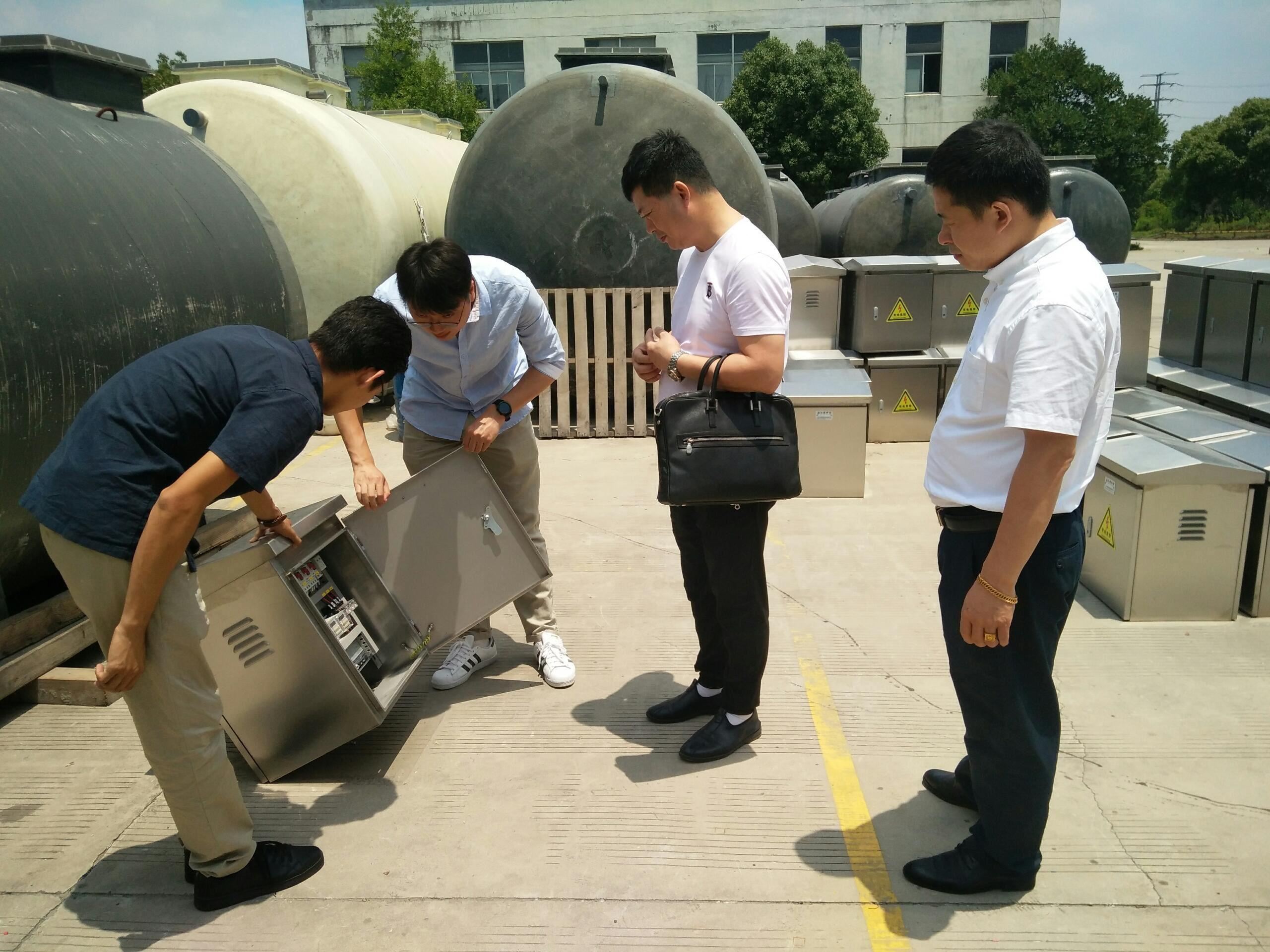 一體化污水處理設備控制柜 一體化污水處理設備控制柜