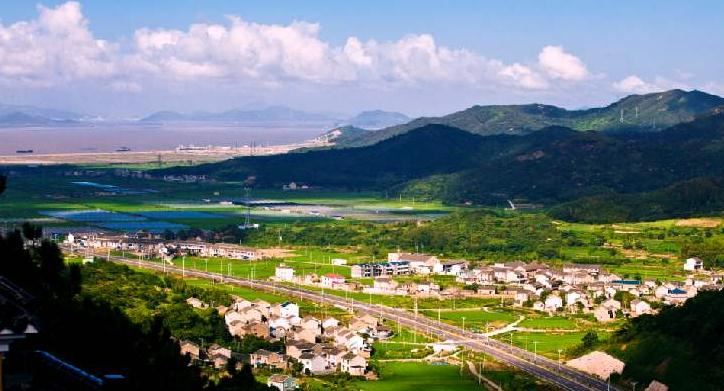 農(nóng)村污水處理俯視圖 農(nóng)村污水處理俯視圖