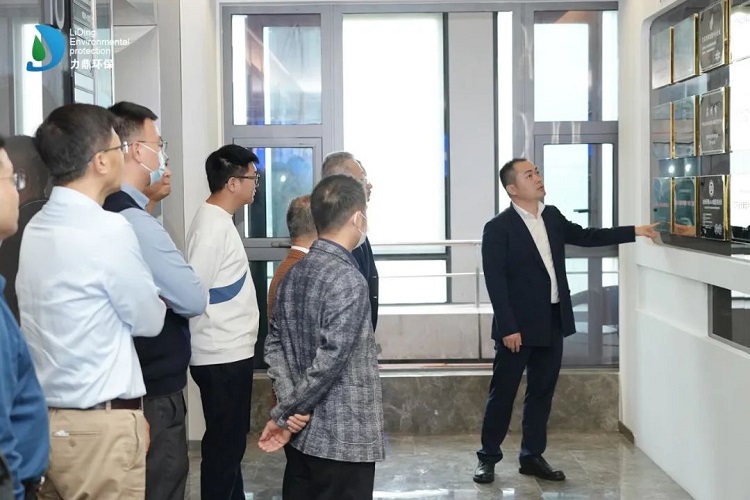 蘇商會參訪生活污水處理公司力鼎環保 蘇商會參訪生活污水處理公司力鼎環保