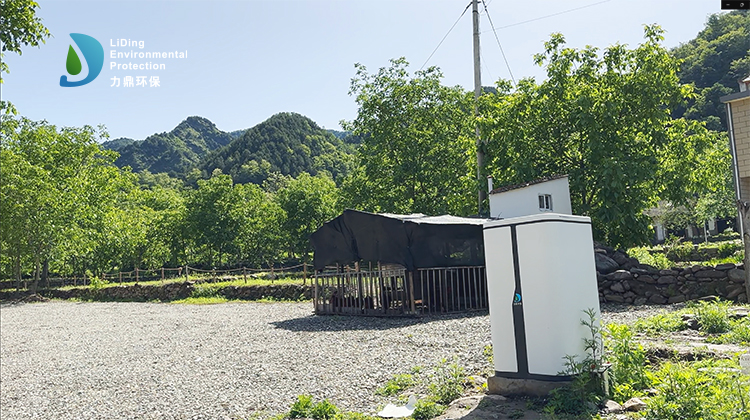 陜西藍田縣家用污水處理機設備案例 陜西藍田縣家用污水處理機設備案例