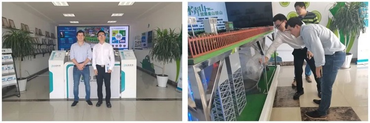 墨西哥海外客戶參觀我司污水處理設備廠區 墨西哥海外客戶參觀我司污水處理設備廠區