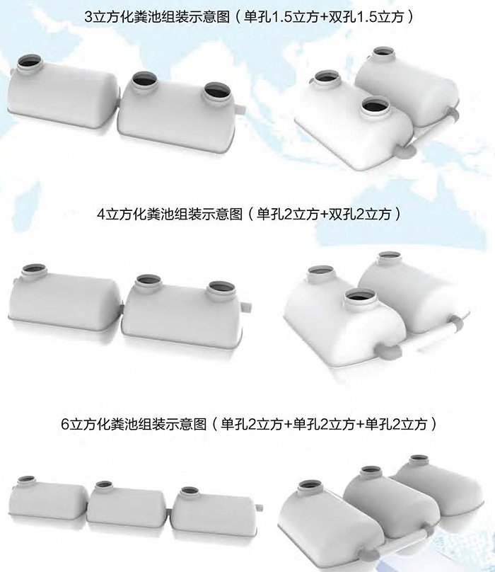 6~100立方化糞池結(jié)構(gòu)示意圖 6~100立方化糞池結(jié)構(gòu)示意圖