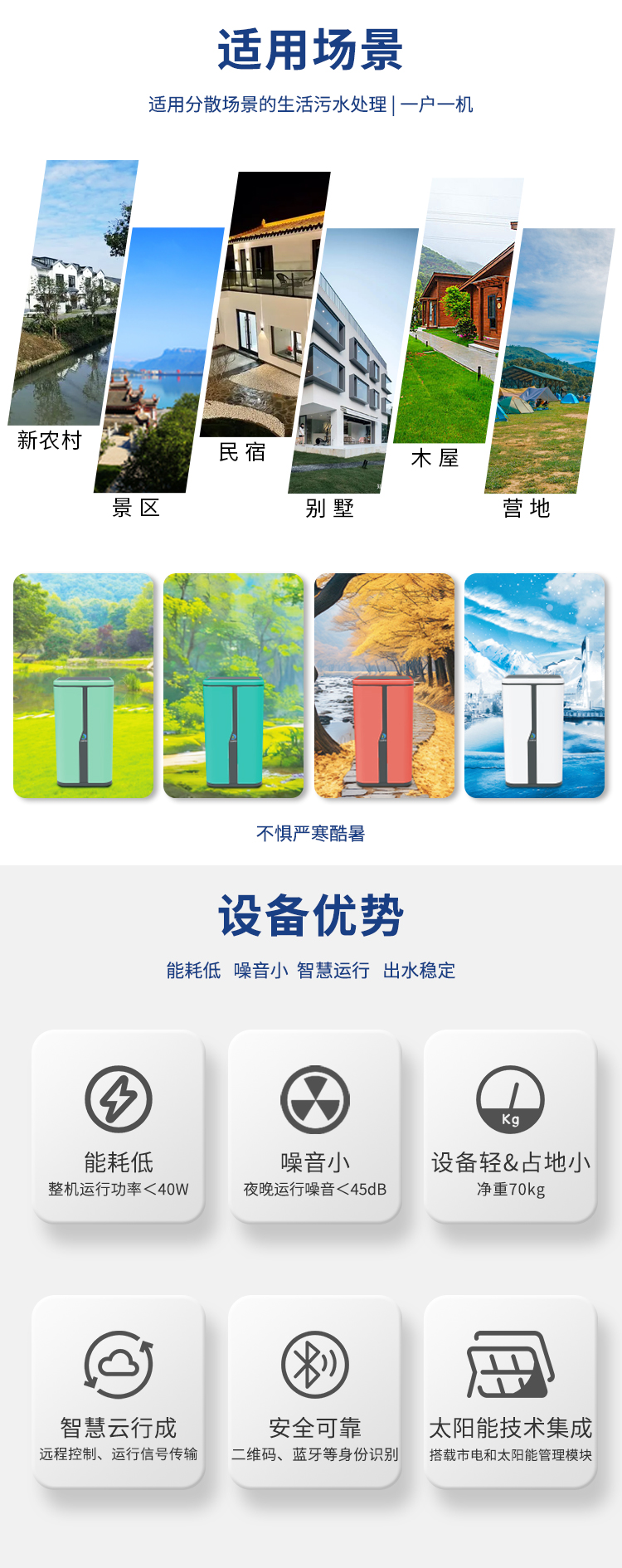 力鼎清道夫適用于景區(qū)農(nóng)家樂(lè)民宿別墅等分散式污水處理場(chǎng)景 力鼎清道夫適用于景區(qū)農(nóng)家樂(lè)民宿別墅等分散式污水處理場(chǎng)景